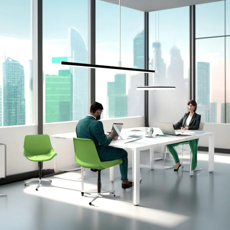 Berater im Gespräch